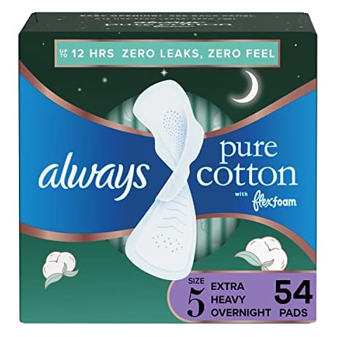 Always Pure Cotton Flexfoam Pads Size 5 Cover