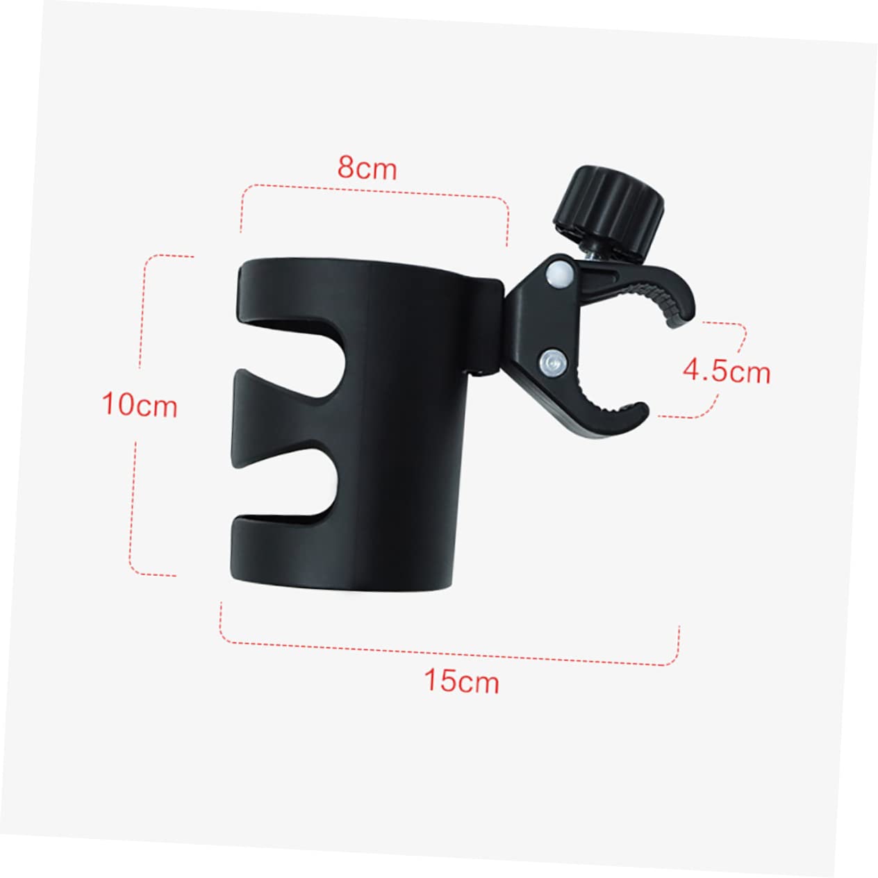 HAPINARY 3pcs Stroller Bottle Rack Stroller Cup Holder Portable Bottle Drink Holder