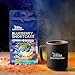 Java Factory Blueberry Shortcake Flavored Ground Coffee Bag – Blueberry and Vanilla Cream Brew, Made with 100% Arabica Beans - Flavor Enhanced, 10 Oz