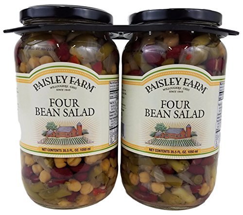 3 X Paisley Farm 2- 35.5 Oz Natural Four Bean Salad, 71 Oz