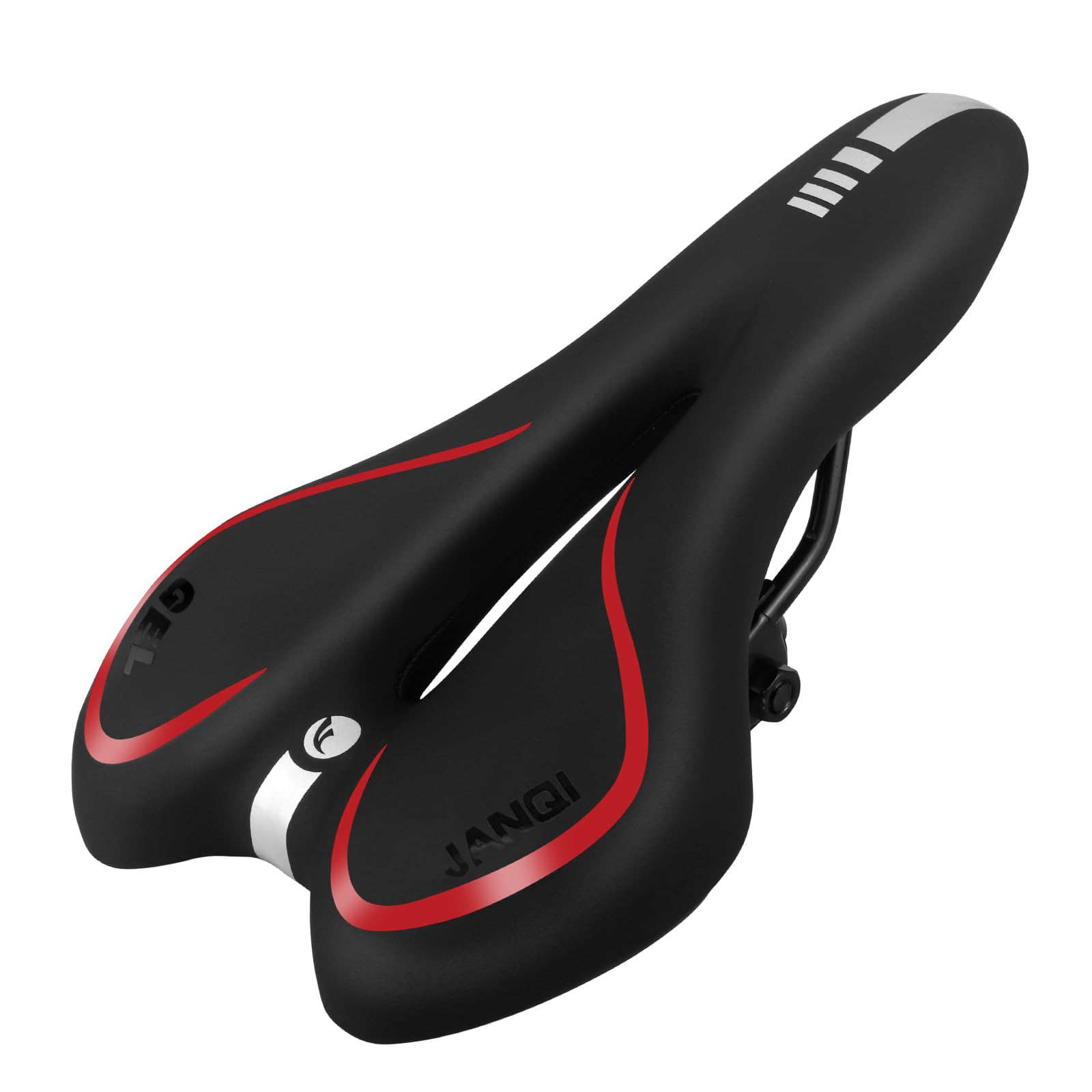 Comfortable Bike Seat for Men & Women, Waterproof Bicycle Seat, Breathable Mountain Bike Saddle, Gel Bicycle Saddle for MTB, BMX, Road Bike, City Bikes, Exercise Bikes