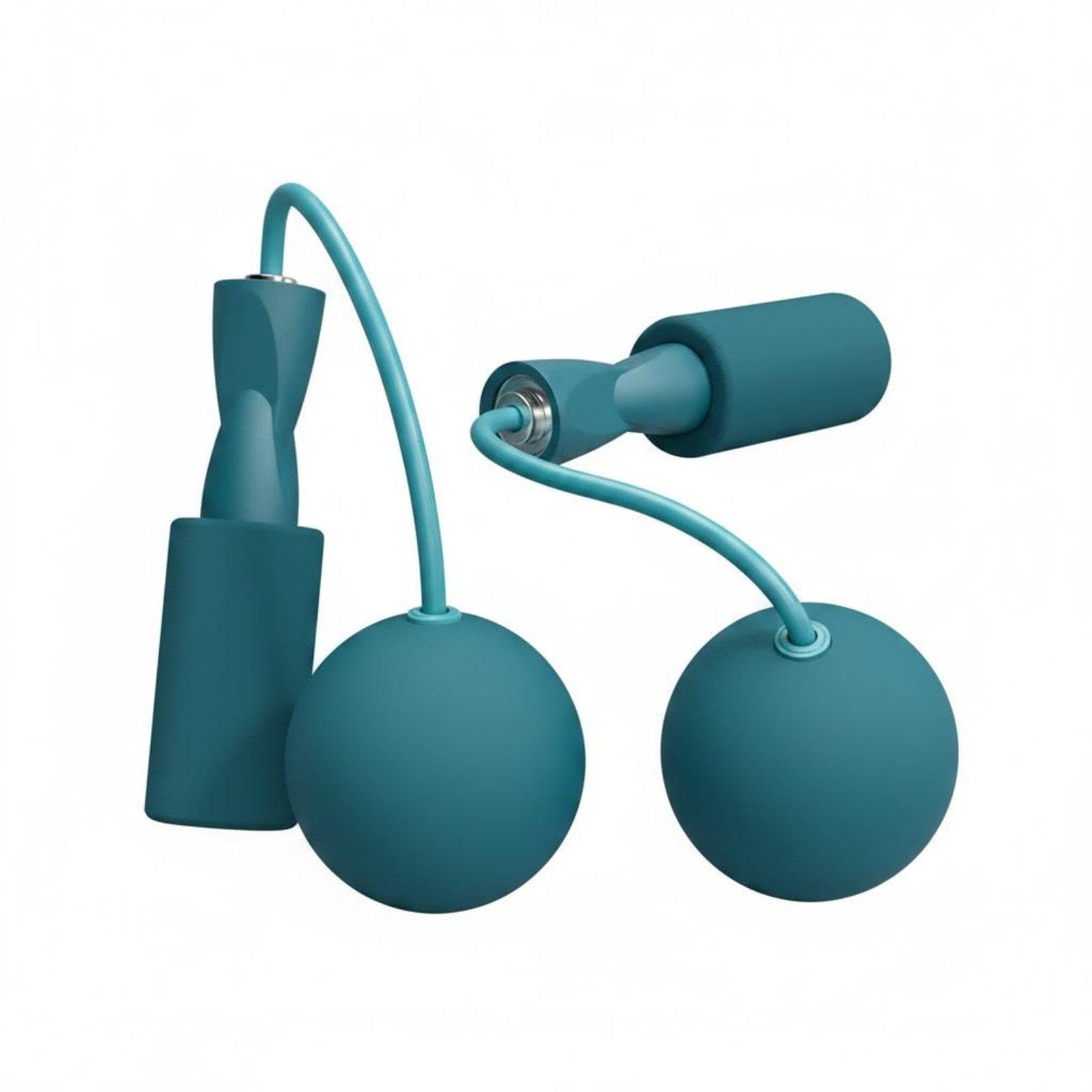 Corde à Sauter Lestée Polyvalente (Lot de 4) - sans Fil - Équipement de Fitness