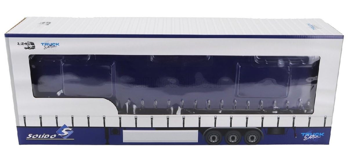 Amazon | solido 1/24 トレーラー ブルー | プラモデル 通販