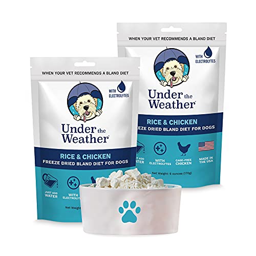 Under-the-Weather-Bland-Diet-for-Dogs-Easy-to-Digest-for-Sick-Dogs-Contains-Electrolytes-Gluten-Free-All-Natural-Freeze-Dried-100-Human-Grade-Meats-2-Pack-Chicken-Rice - Cucciolini Doodles   Under-the-Weather-Bland-Diet-for-Dogs-Easy-to-Digest-for-Sick-Dogs-Contains-Electrolytes-Gluten-Free-All-Natural-Freeze-Dried-100-Human-Grade-Meats-2-Pack-Chicken-Rice