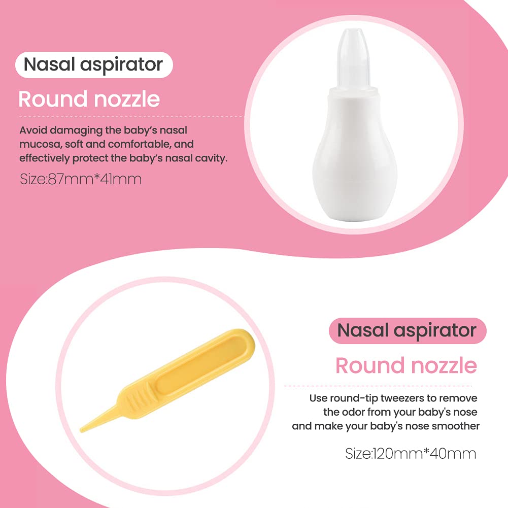 Kit de 10 pièces de soins pour bébé maternel et enfant - Coupe-ongles ciseaux de sécurité brosse à cheveux peigne nettoyeur corps et nez - Kit d'essentiels de soins de santé