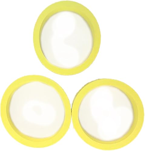 Miniatura 2 de Game Room Guys Pinball Flipper Rubber - Amarillo - Juego de 3