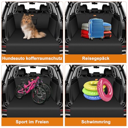 Alfheim Kofferraumschutz Hund Auto Stift Doppel Schutzkissen Rutschig und Wasserdicht Dauerhafte Waschbare Gepäckabdeckung Reisekissen, Allgemein für Auto-LKW-SUV