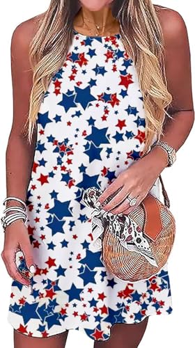 Image of Halloween Skeleton Sundresses Women Skull Print Sleeveless Pumpkin Face Jack O' Lantern Mini Tank Dress