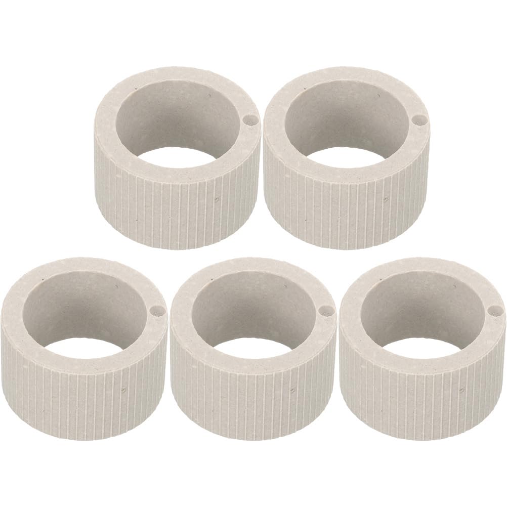 POPETPOP Aquarium Wasserpflanzen Fixierer 5 Stück Keramik Pflanzringe Feste Halterung Zur Stabilen Befestigung Unterwasserpflanzen Für Aquarien Dekoration
