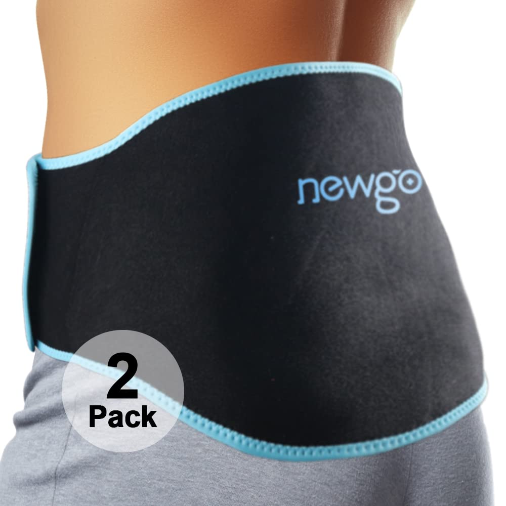 Buy NEWGO Ice Pack for Back Pain , 2 Pack Ice Pack Lower Back Ice Pack