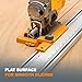 Bora Jigsaw Guide For WTX or NGX Clamp Edge. Use for making Straight Cuts & As A Steady Guide for your Jigsaw -542009