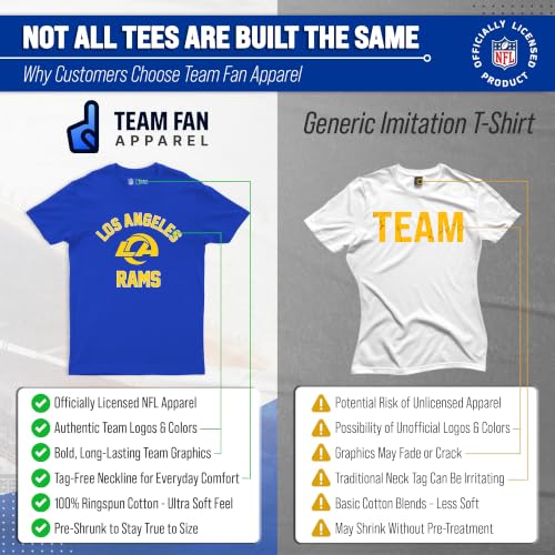 Image of NFL Gameday Cotton Blend T-Shirt for Men and Women - Licensed