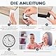 Hoffenbach Kantenschutz Baby aus Schaumstoff – 6,2m Tischkantenschutz & 12x Eckenschutz – Tischecken Kindersicherung – Selbstklebender Schutz für Kinder, Bett, Fensterbank & Schreibtisch – Schwarz