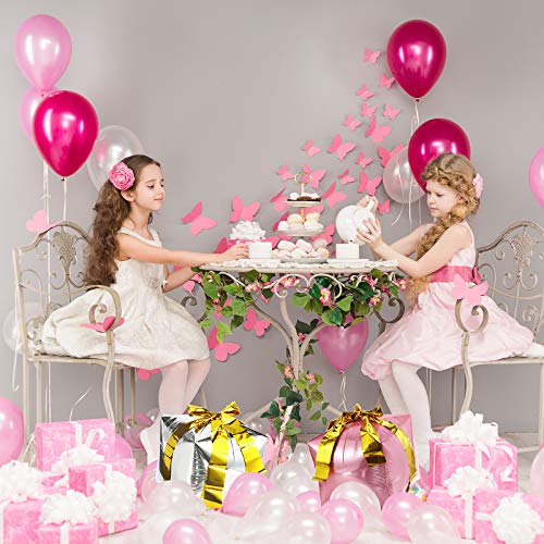 Skylety 8 Pieces Christmas Square Shaped Foil Balloons Gift Box Cube Aluminum Foil Balloon for Happy Xmas Birthday Party Decoration, 24 Inch (Multicolor) - Image 6