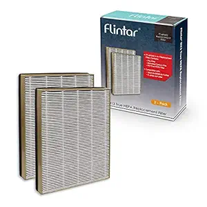 Flintar TT-AP002 H13 True HEPA Replacement Filter, Compatible with TaoTronics Air Purifier TT-AP002, 3-in-1 Premium Medical Grade H13 True HEPA Filter, 2-Pack (2)