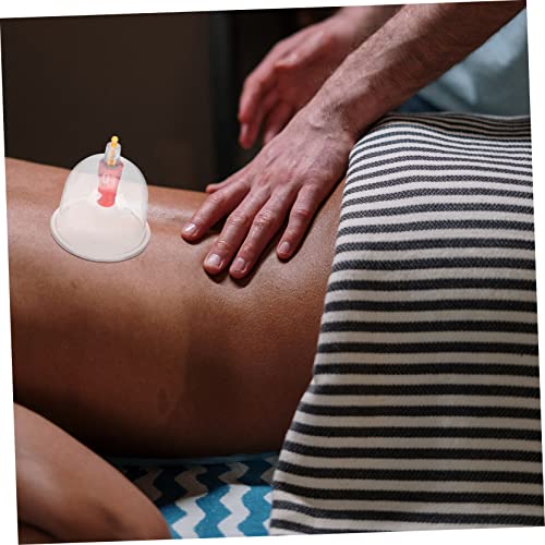 Kit de terapia de ventosas transparente, herramienta para cuidado corporal en casa, relajación muscular y mejora de la circulación miniatura 5