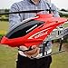 81CM Aereo Telecomandato di Grandi Dimensioni Elicottero Resistente alla Caduta Giocattolo di Ricarica Modello Drone Aereo Elicottero RC 3,5 Canali per Adulti Bambini Ragazzi Ragazze Compleanno,su