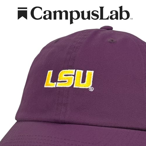 Gorra Campus Lab LSU Tigers Logo morada miniatura 4