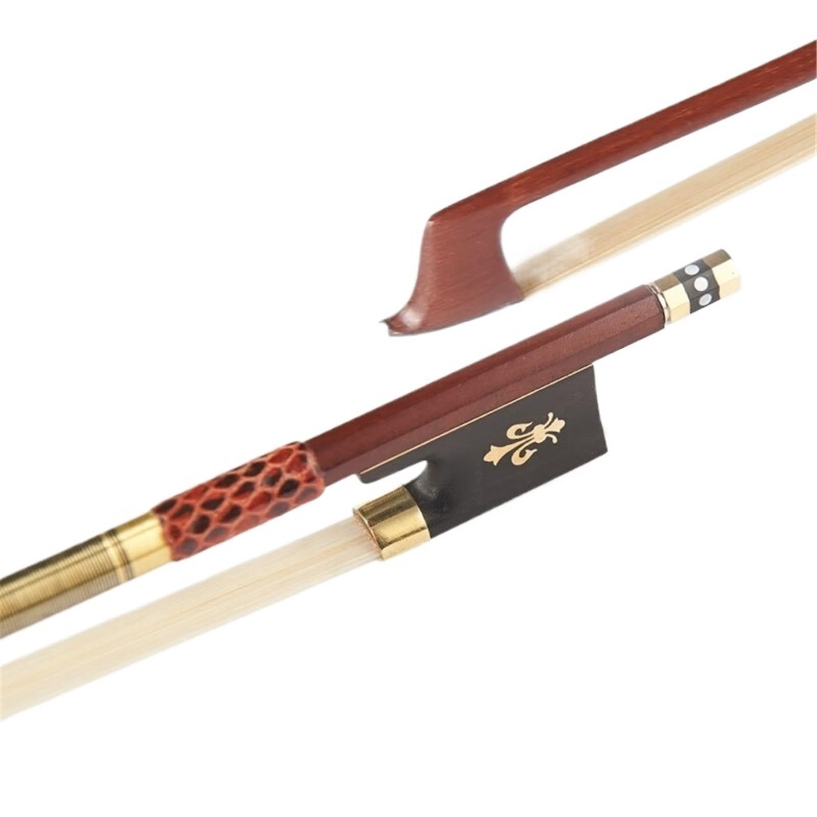 Professioneller Geigenbogen Violinbogen Aus Ausgewähltem Brasilianischem Holz 3/4 Größe(Style 1 3/4)