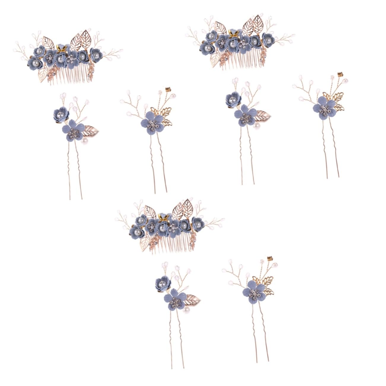 FOMIYES 3 Set Di Grandi Pettini Per Floreali Set Di Accessori Per Per Ragazzi E Ragazze Per Ragazze Fascia Per Da Sposa Accessori Per Da Sposa Per Occasioni Speciali 3 Pezzi*3