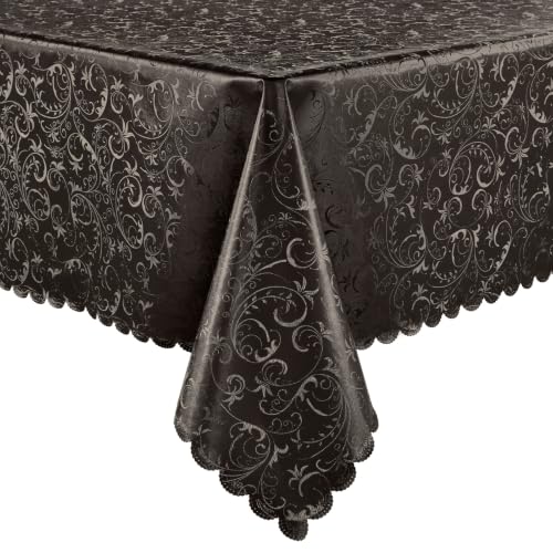 Image of Smiry Rectangle Waterproof Heavy Duty Vinyl Tablecloths, 60 x 120 Inch