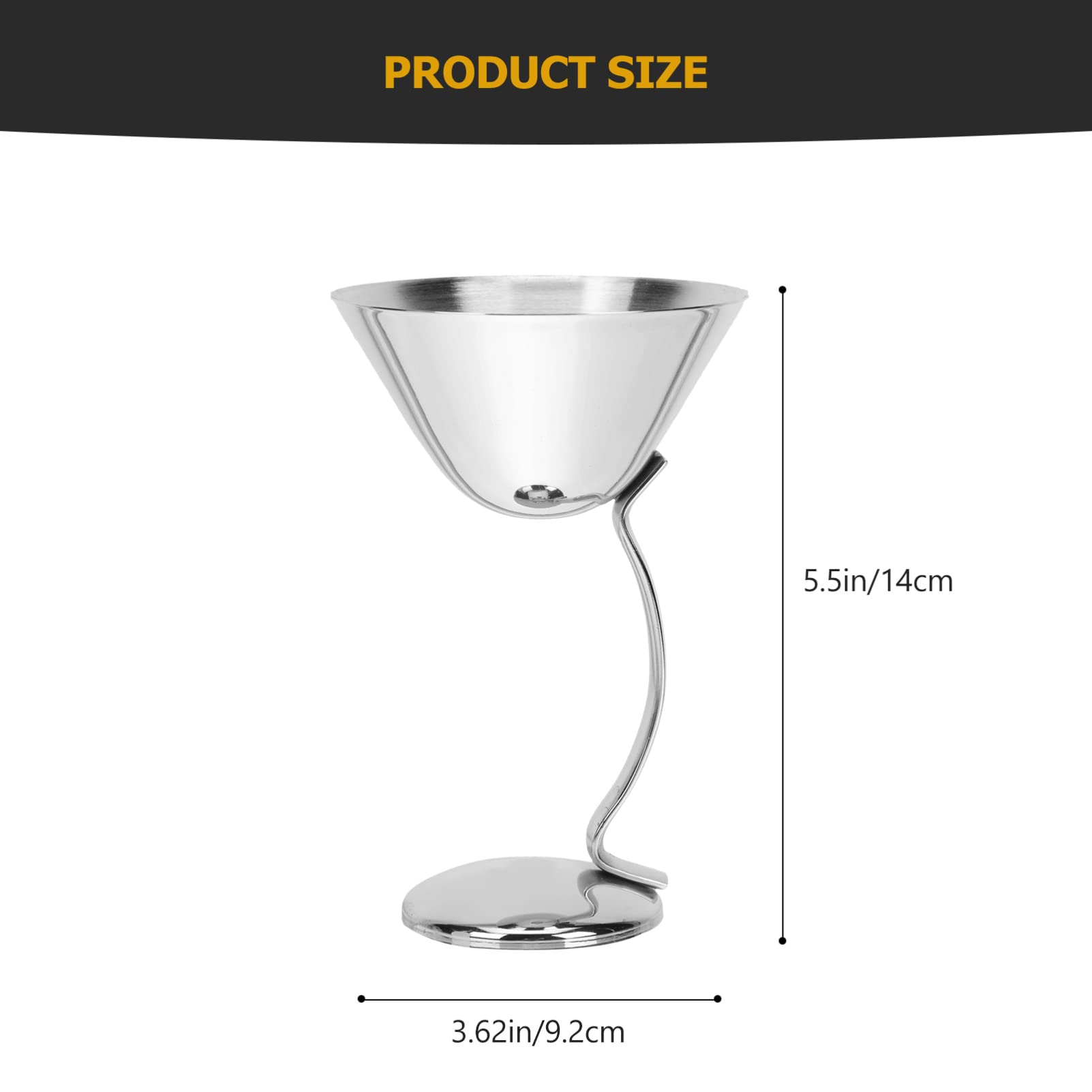 Cabilock 1pezzi Bicchiere da Cocktail Creativo Elegante e Versatile per Feste Matrimoni e Occasioni Speciali per Whisky Vino e Bevande Rinfrescanti Design Originale e alla Moda per Stupire