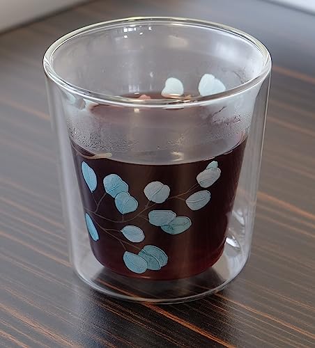 Verre borosilicate Eigenart Lyn double paroi isolant Eucalyptus - 3