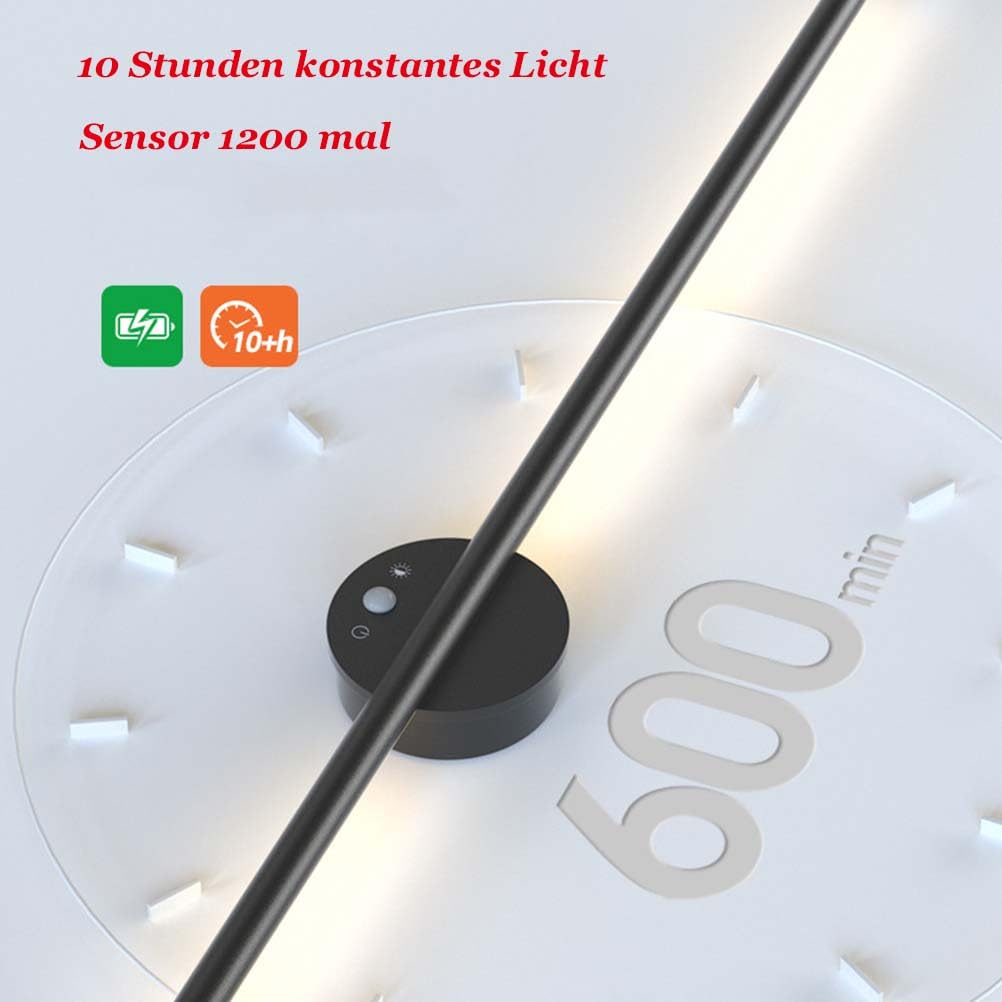 Lampada da parete con sensore di movimento, interruttore touch, design magnetico, lunga lampada a LED per illuminazione da parete decorativa per interni, ad alta efficienza energetica per soggiorno