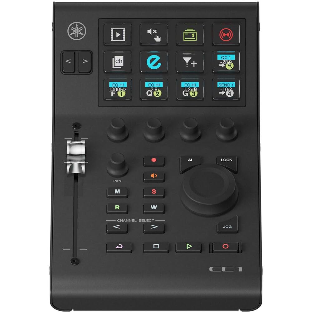 Yamaha CC1 コントローラー Amazon.com: Yamaha CC1 USB Controller for Elgato Stream Deck