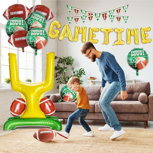 Football Party Supplies Kit - Tailgate Celebrations & Decorations, Goal Post Balloon Set For Football Birthday, Making It A Must-Have For All Your Football Party Decorations (Single) - Image 6