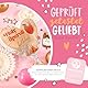 balloa Folienballon Holy Aperoli, Herzballon zum Geburtstag, Heliumballon mit Cocktail Motiv, Geschenk Luftballon Deko Frauen Party Geburtstag orange Design italienisch 33cm
