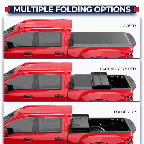 MOSTPLUS 6FT Tri-Fold Soft Cover