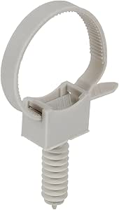 DEBFLEX - 709150 - Brida con Soporte 16 a 32 mm y Taco Blanco Bolsa de 10
