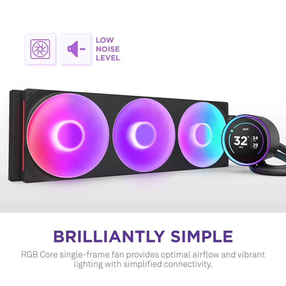 Amazon | NZXT Kraken Elite 420 RGB V2 Black 簡易水冷CPU