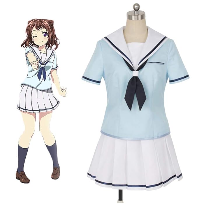 Buy Women's Japanese Uniform Anime BanG Dream! Toyama Kasumi Cosplay