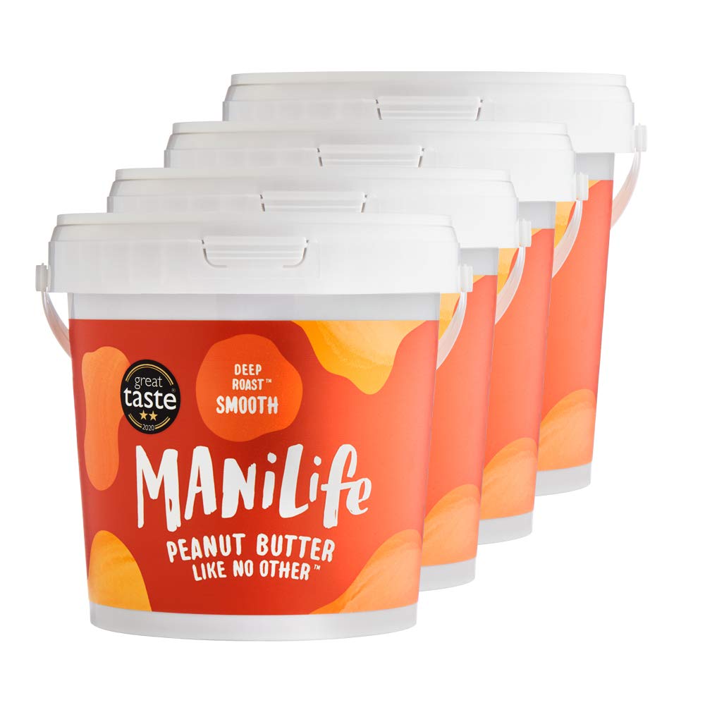 Buy Manilife Peanut Butter Deep Roast Smooth All Natural, No Palm Oil