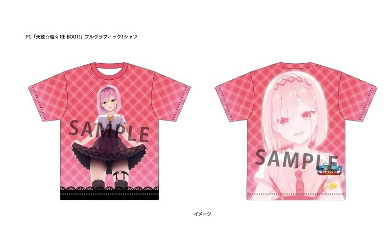 天使騒々　谷風天音　フルプリントTシャツ　ゆずソフト 天使☆騒々 RE-BOOT! ゆずソフトフルプリントTシャツ天音