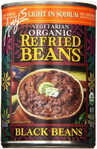 Amy's Organic Light in Sodium Refried Black Beans