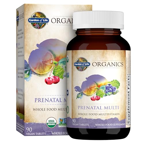 Garden of Life Organics, Prenatal Multi, 90 Vegan Tablets