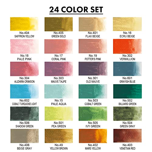 Kuretake – Coffret Aquarelle Kuretake – Coffret Aquarelle
