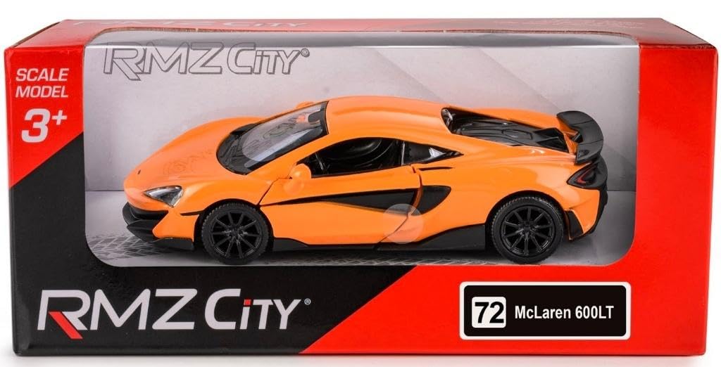 RMZ City McLaren 600LT Orange 1:32 Diecast Metal Model Car