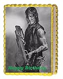 Walking Dead Daryl Edible Cake Topper 1/4 Sheet