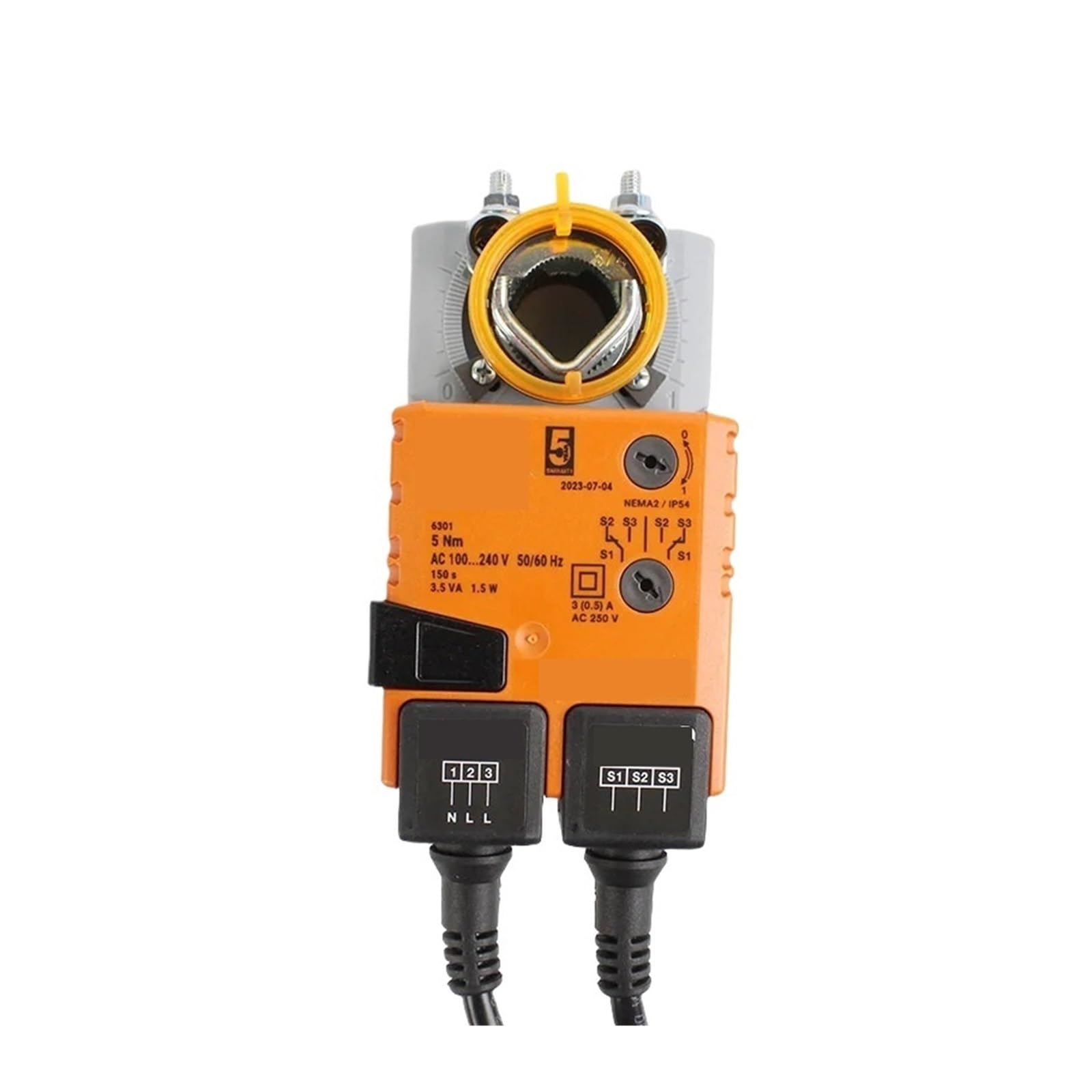 LM230A-S 5Nm AC100-240V Damper Actuator 150s/90°