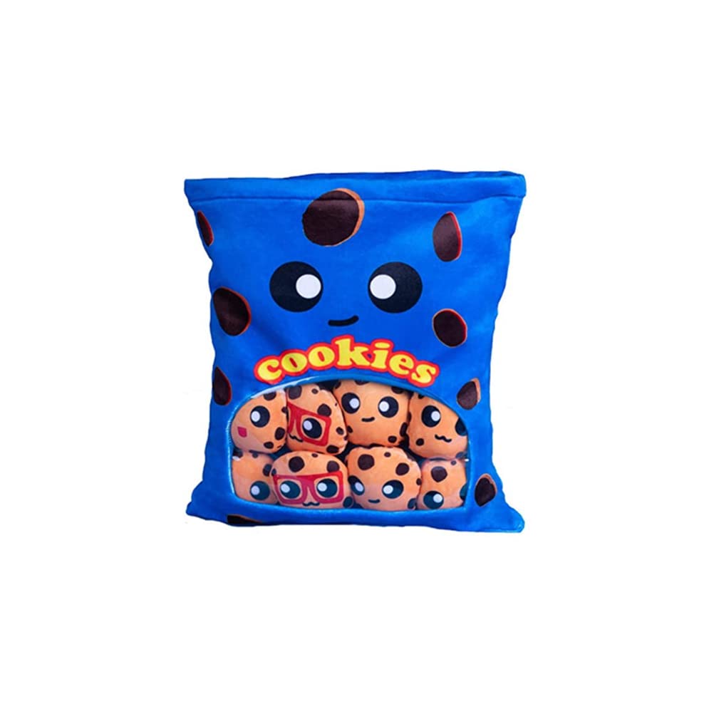 Mrisata 2022 Plush Pillow Snack Puff Pillow With 8pcs Cheese