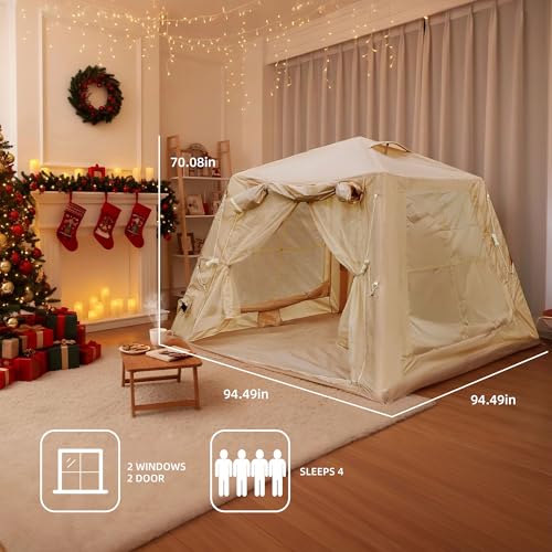 Carpa para Camping 2-3 Personas, Impermeable, Fácil Montaje miniatura 2