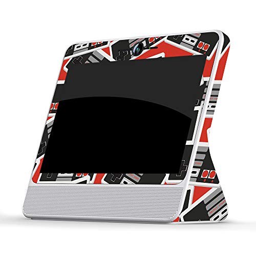 MightySkins Skin Compatible with Facebook Portal - Retro Controllers 3 | Protective, Durable, and Unique Vinyl Decal wrap Cover | Easy to Apply, Remove, and Change Styles | Made in The USA