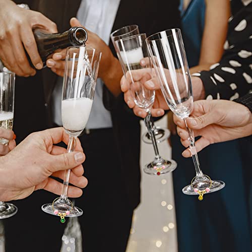 196Pcs Beading Hoop Rings Set,60Pcs Earring Beading Hoops 36Pcs Rhinestone Pendant 100Pcs Open Jump Ring,Plated Wine Glass Beading Rings For Party Favors Christmas Thanksgiving Diy Craft Making #TOP5