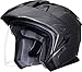 Bell Mag-9 Open Face Motorcycle Helmet (Solid Gloss Titanium, Large)