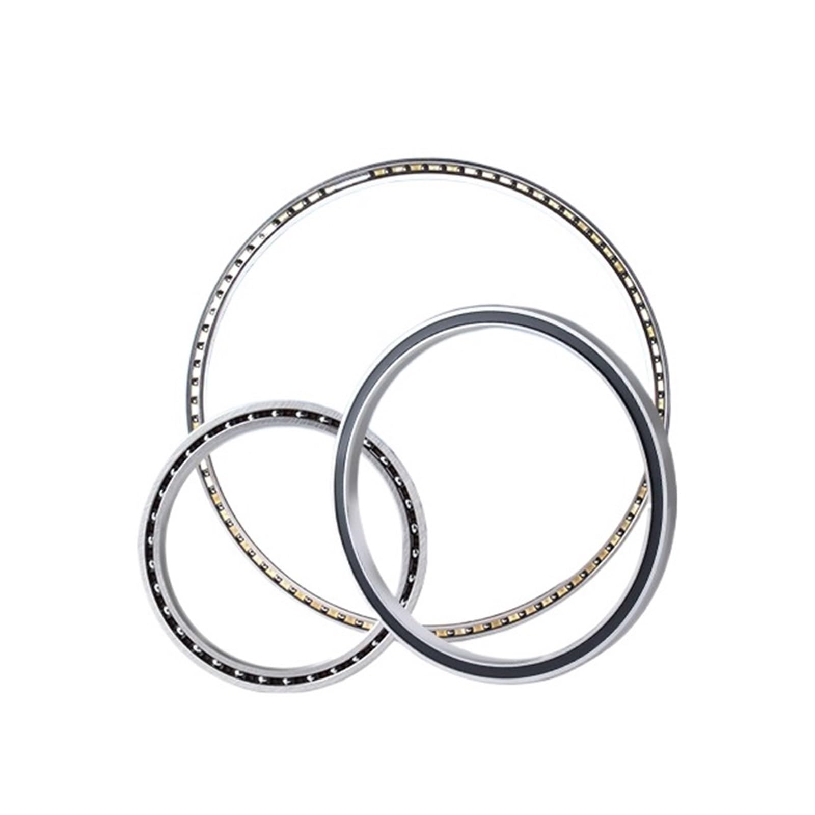 Rodamiento de precisión para articulación robótica KF090AR0, 228,6 x 266,7 x 19,05 mm, sección Delgada, para Cargas de Momento Elevado