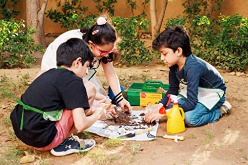 Mom I Can- The Gardening Kit | Gardening Tools Kit for Kids | for Home Garden | for Watering | for Gift | Seeds for Gardening | Gardening Kit for Kids | for Home Garden Full Set